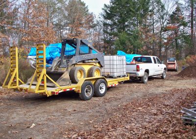 PU2 with trailer and LS170 Skid Steer (1)
